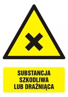 Substancja szkodliwa lub drażniąca